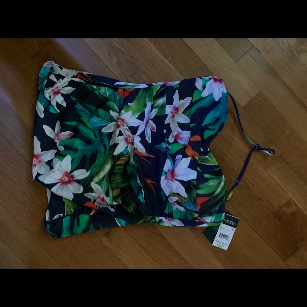 Women’s Ralph Lauren tankini top - size 12 NWT